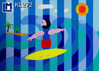 KL272: MICHAEL HARTFELDER SURFER ( ART )